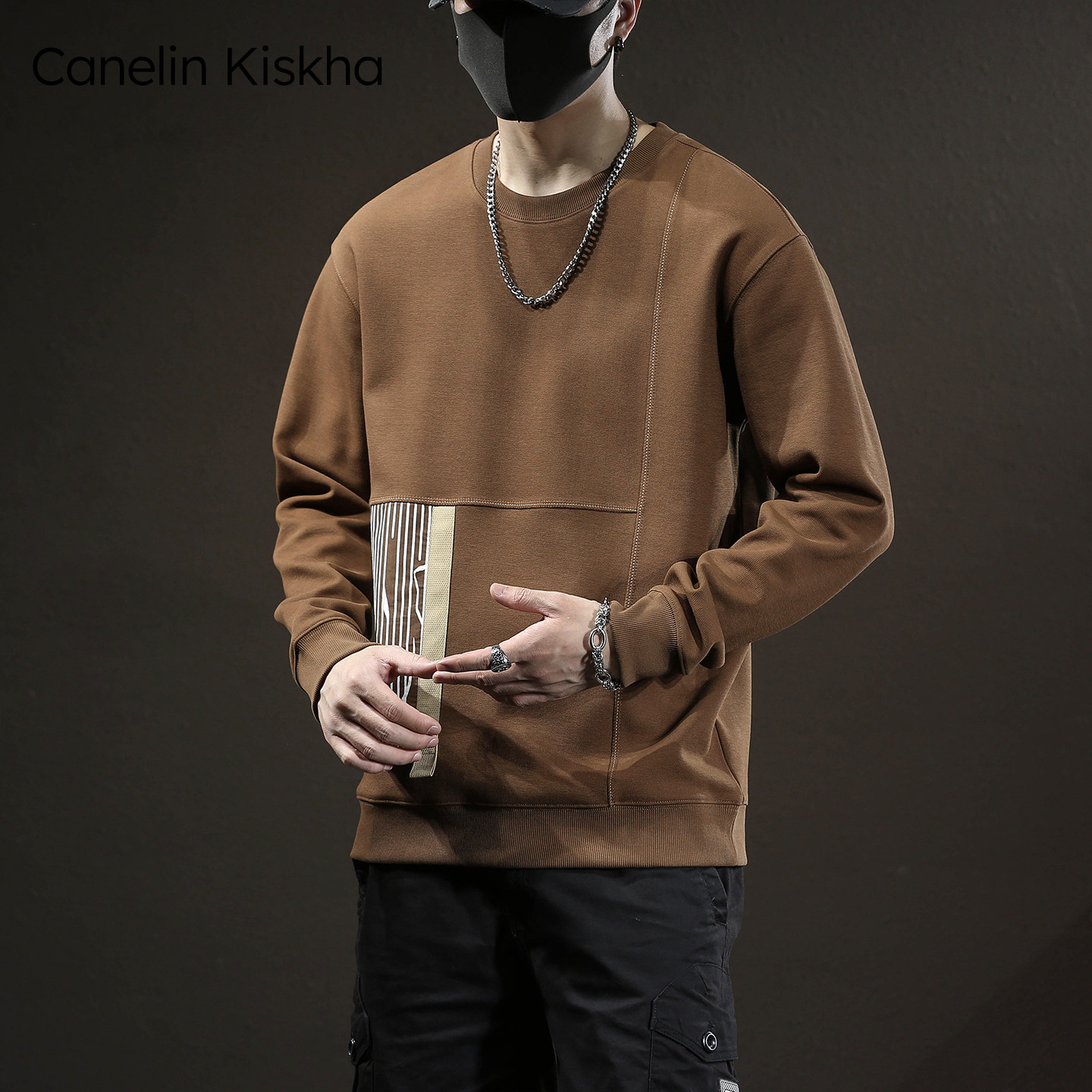 CanelinKiskha重磅秋季男士卫衣