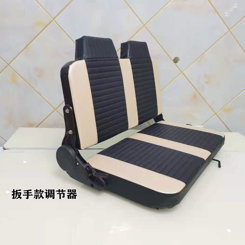 电动三轮车司机座椅双人前座靠背三F轮车双排座子坐垫前排司机座