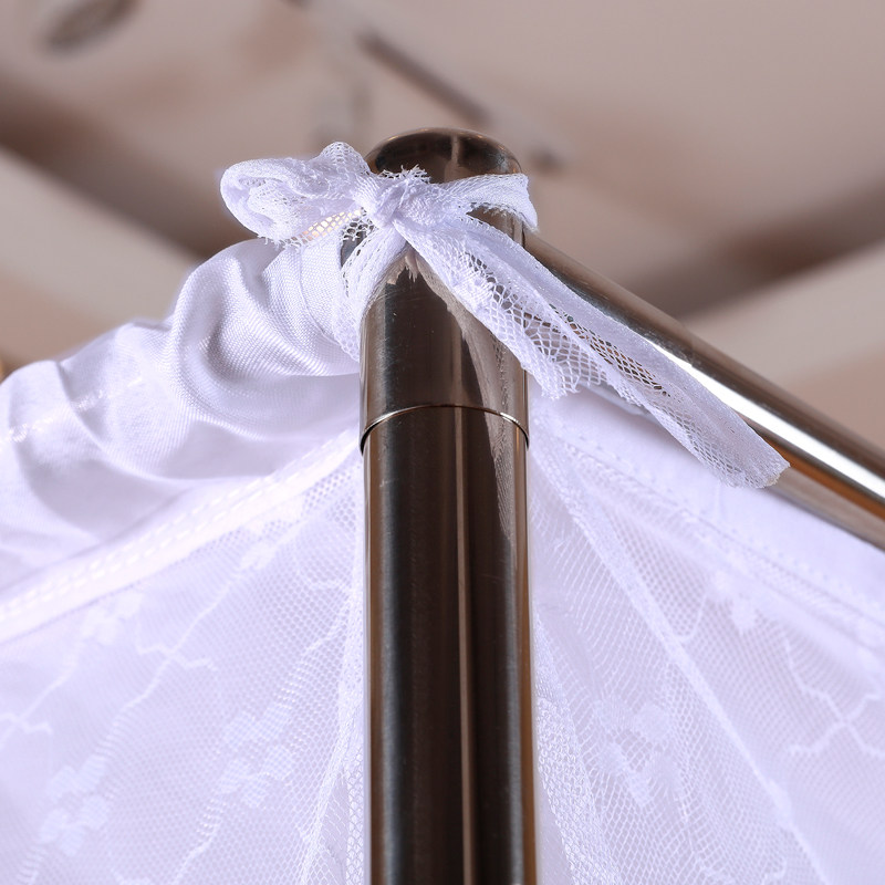 传统老款宫廷蚊帐带支架防尘顶老式穿杆安装加厚加密帐纱简易单门,床上用品,蚊帐,淘宝优惠券,粉丝福利购,淘宝优惠卷