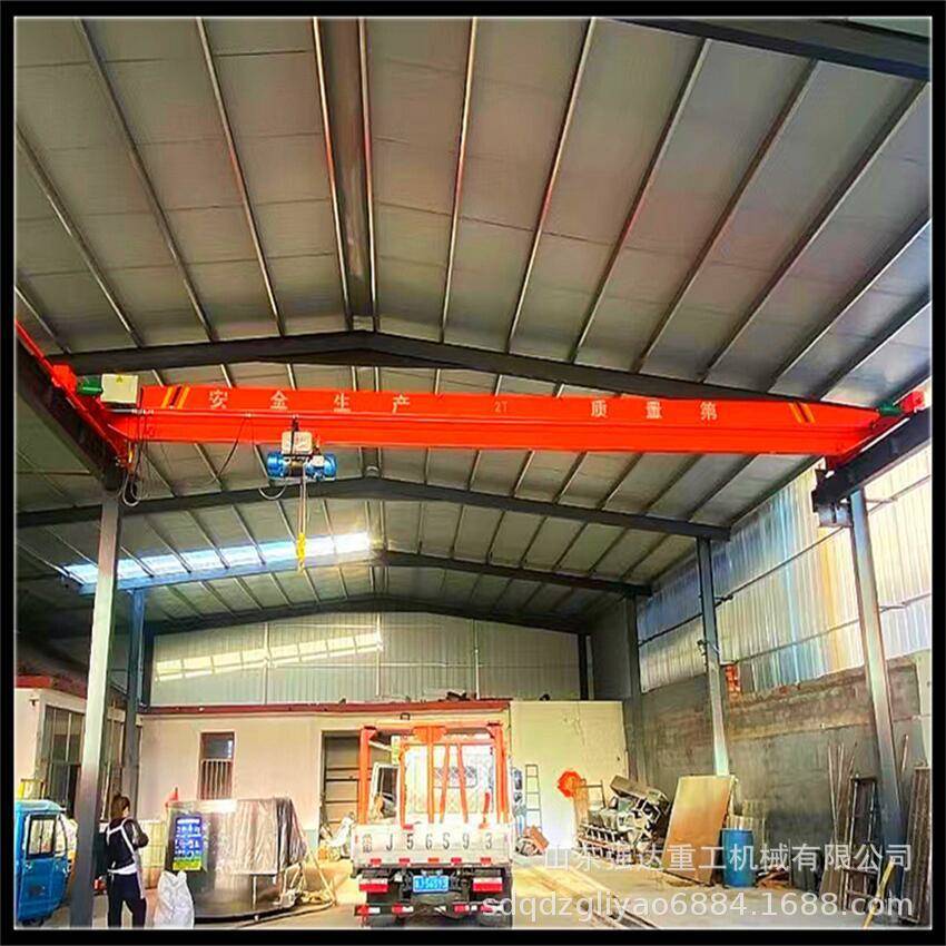 厂房车间单梁行车起重机20吨智能遥控单梁航吊轻小型室内悬挂天车
