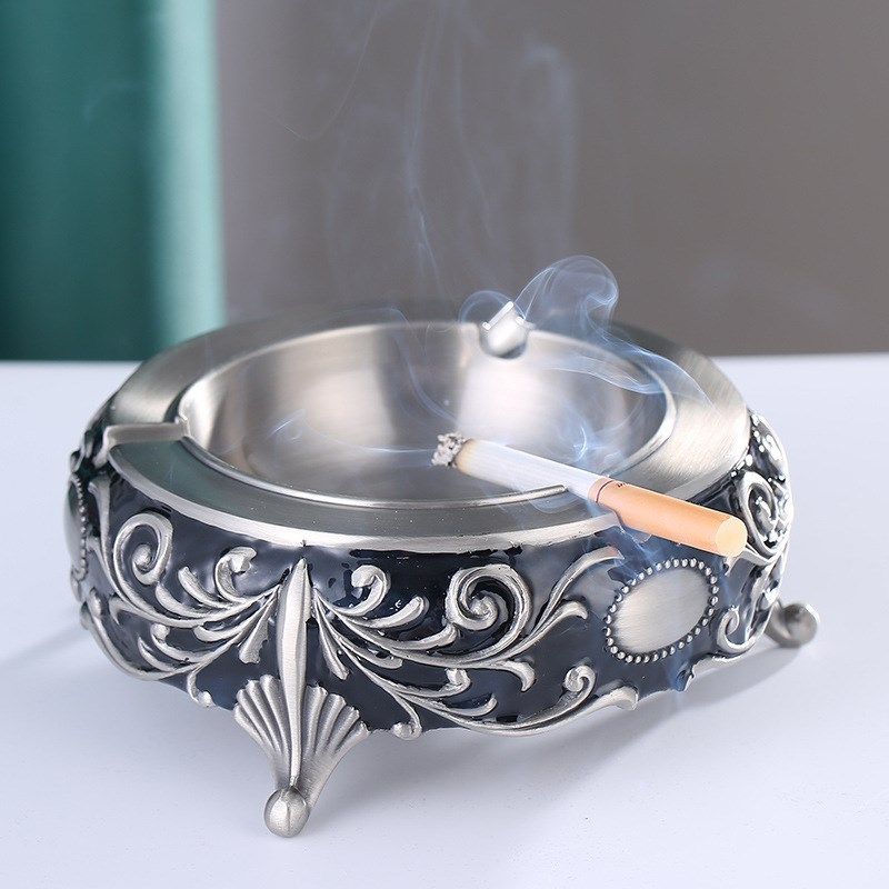 复古烟灰缸创意个性欧式高档烟具烟缸家用客厅茶几大号灭烟器送礼,汽车用品/电子/清洗/改装,车用烟灰缸,淘宝优惠券,粉丝福利购,淘宝优惠卷