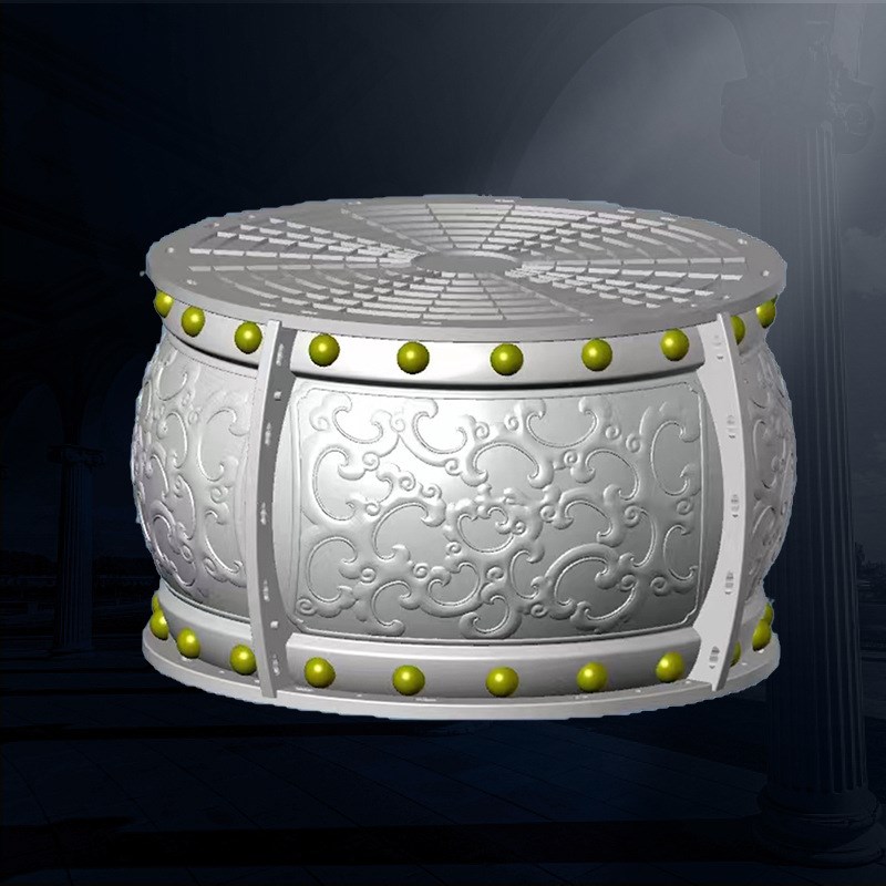 磨具加厚水泥石墩模具石凳挡车墩挡车球凳子模具石鼓圆形景区专用