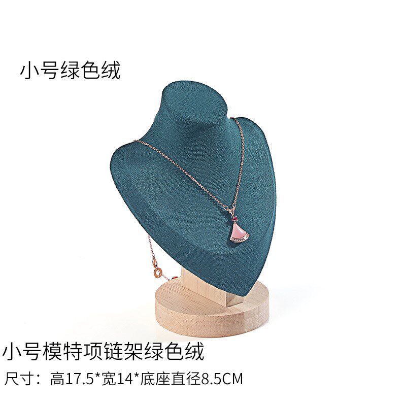 人像模特吊坠饰品展示架项链架珠宝套装陈列道具收纳架首饰饰品架