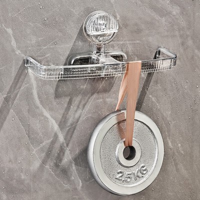 吸盘卡扣浴室拖鞋架免打孔拖鞋挂架卫生间置物架壁挂式架子淋浴房