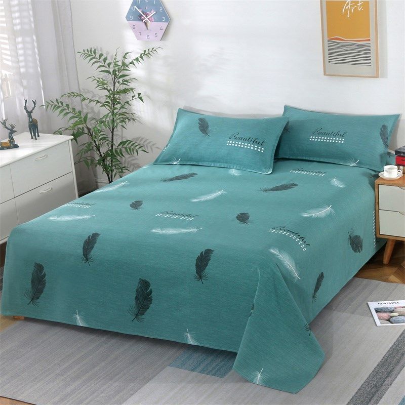 老帆布粗布凉席纯棉加厚加密 1.2m大学生宿舍床单寝室单人0.9m夏