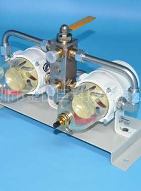 船舶 重卡燃油水分离器新款500FG双联带表75500FGX10 75500FGX30