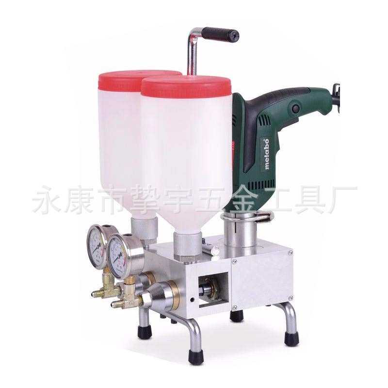 防水补漏高压双液注浆机液聚氨酯堵漏剂双液环氧树脂水泥灌浆机器