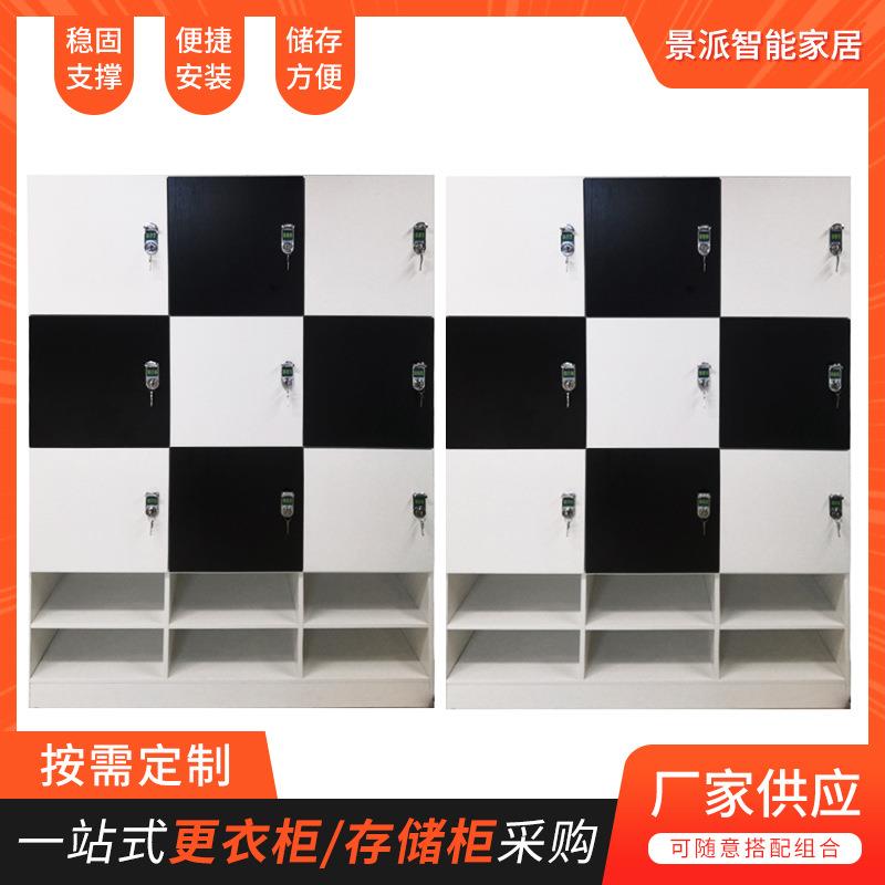 厂家储物柜木质更衣柜健身房更衣柜员工更衣柜游泳馆更衣柜
