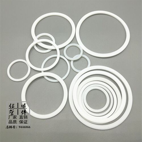 四氟垫圈法兰垫片聚四氟乙烯耐高温密封圈4分6分1寸活接平垫