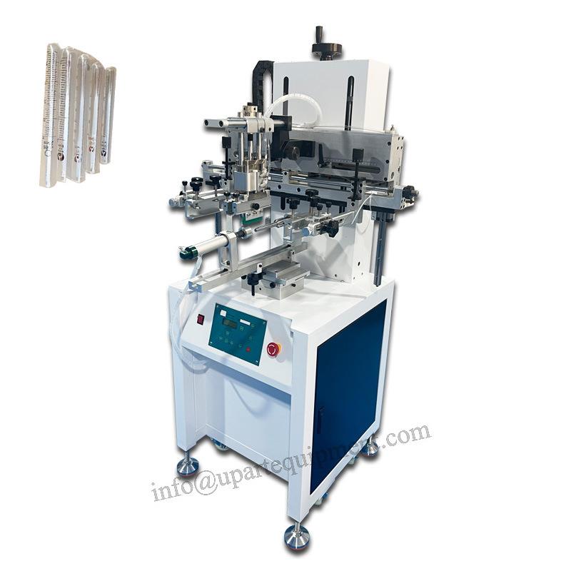 玻璃管刻度丝印机玻璃瓶丝网印刷机玻璃管印刷机glass tube print