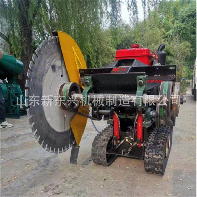 土路面开槽切割机 混凝土地面伸缩缝切割机 水泥路面柴油割缝机
