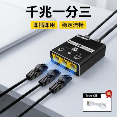 交换机千兆网口宽带对接头