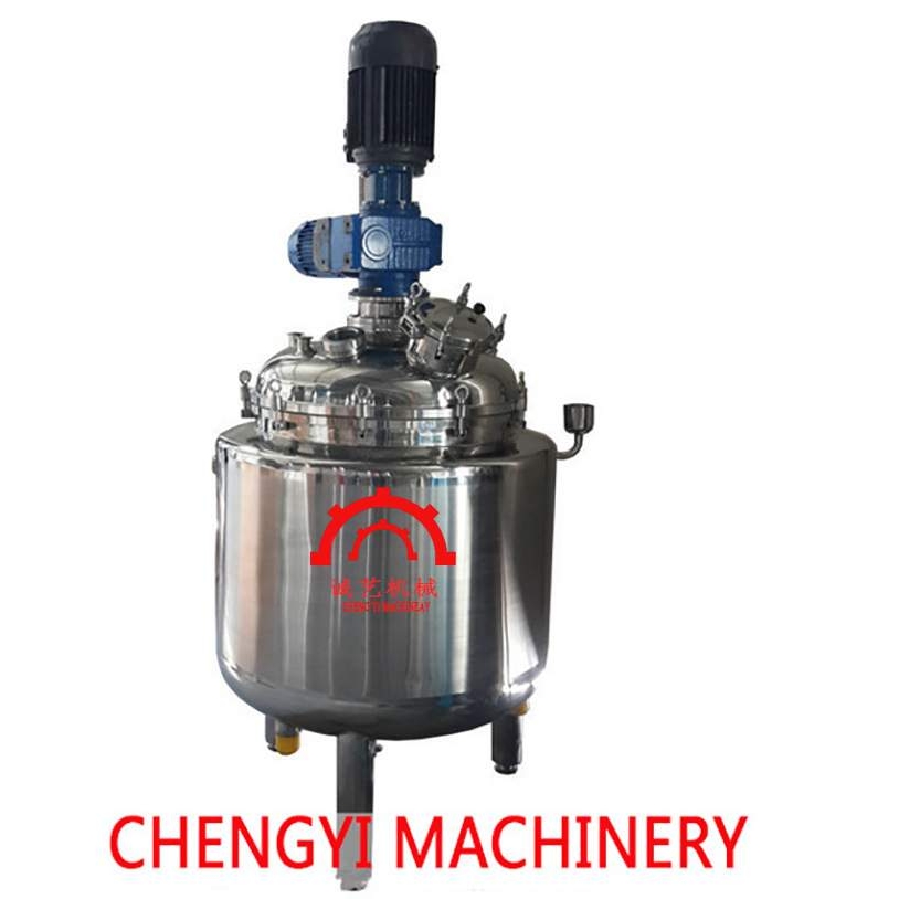 quality stainless steel chemical reactor with jacket facture