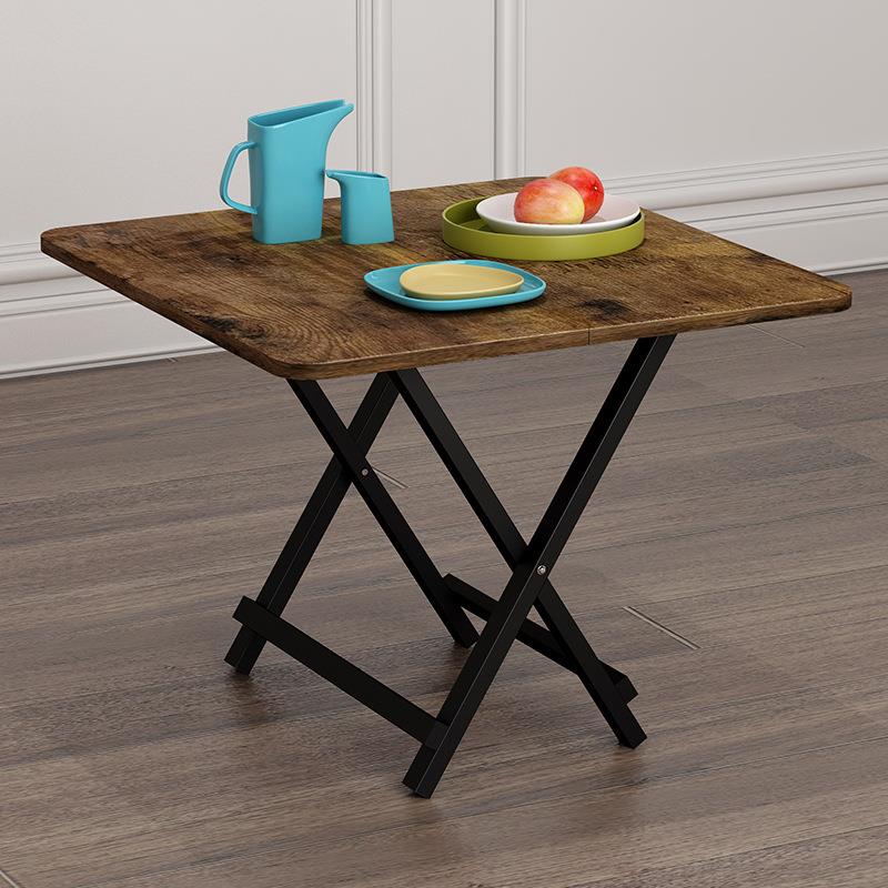 简易家用户外便携式吃饭休闲方桌电脑手提夜市摆摊可折叠桌子