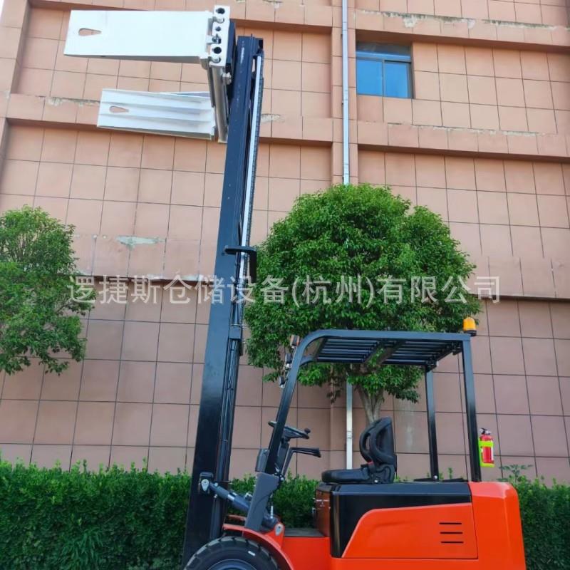 电动平衡重软抱夹车纸卷夹翻转倒料机冰箱夹抱夹四轮棉包抱夹车