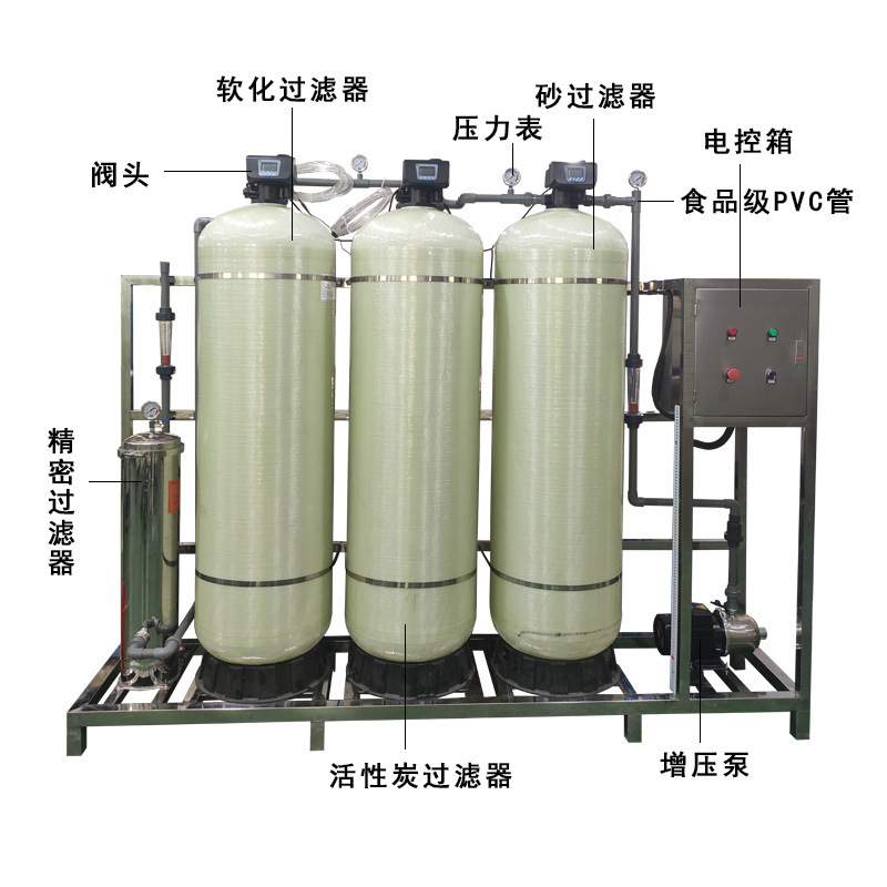 工业锅炉除水垢全自动软水器软化水设备生活用水净化设备直销