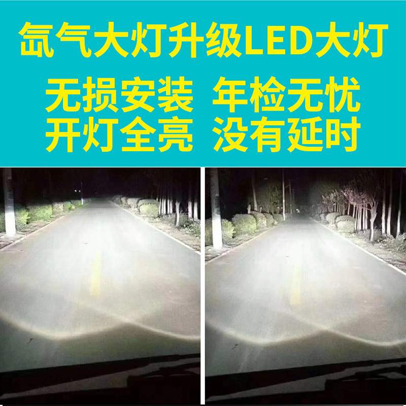 X1 X3 X4 X5 X6 氙气改装LED大灯近光E90E60