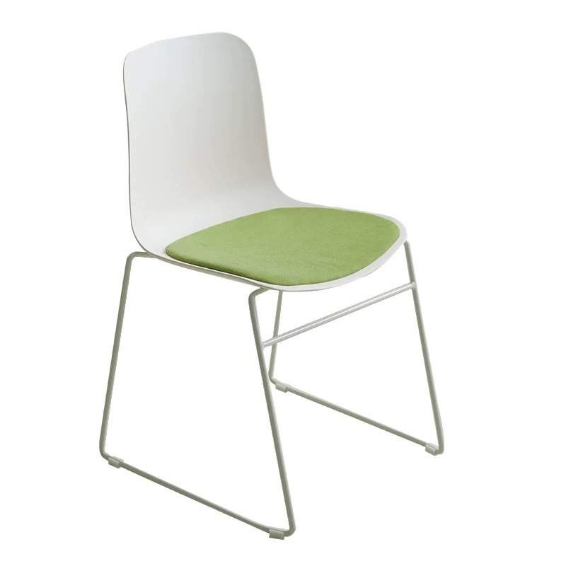 会议室培训椅可叠落简约座椅弓形会议室休闲待客椅靠背会议椅子