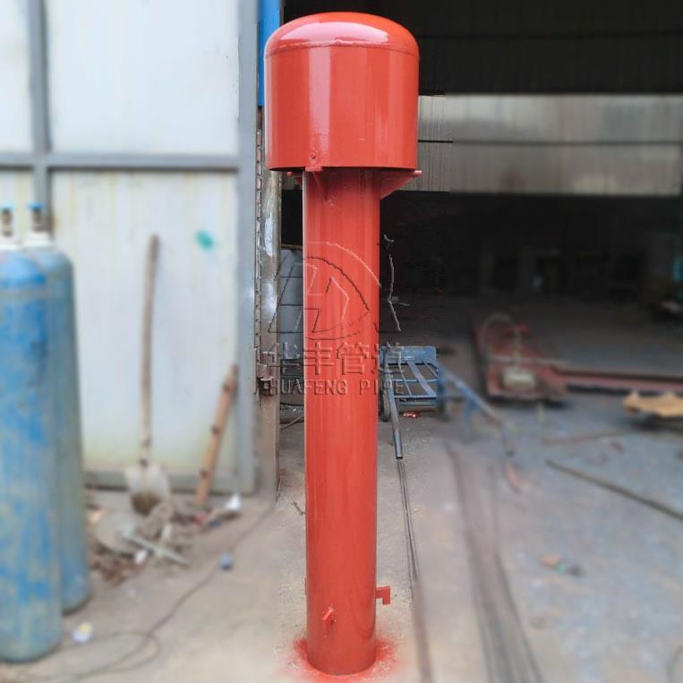 02S403钢制立管罩型通气管罩形通气帽管道管夹