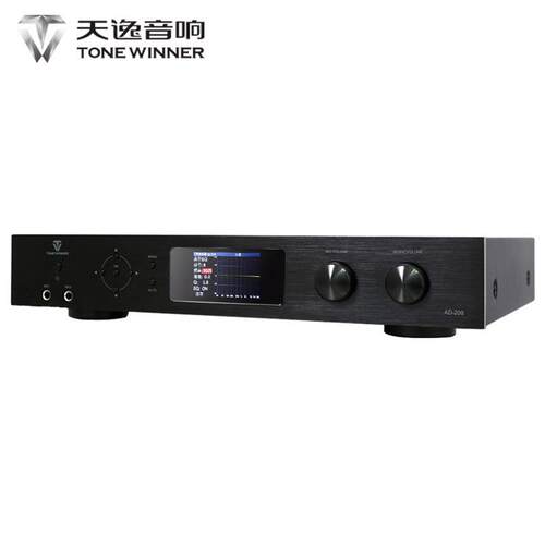 Winner/天逸AD-208混响器专业卡拉OK数字立体声防啸叫前级效果器