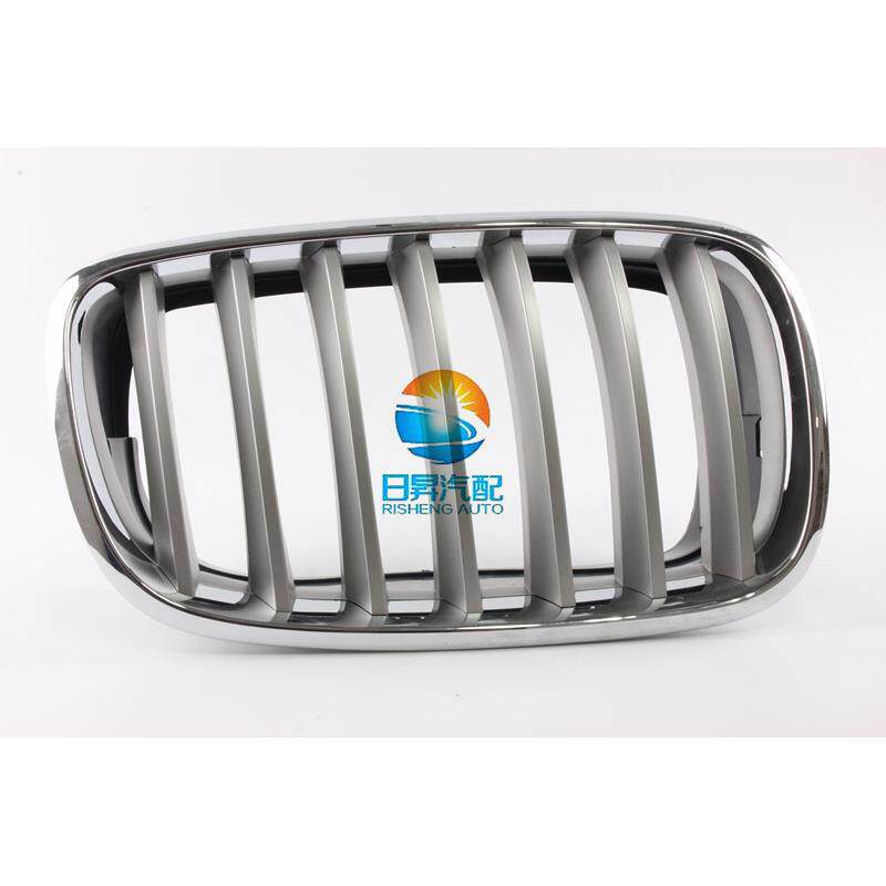 适配宝马X5E70X6E7130D35D40DI前中网前格栅网银电镀