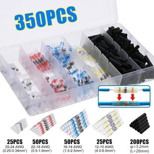 热销350pcs热缩防水绝缘接线端子焊锡管系列组合端子直销