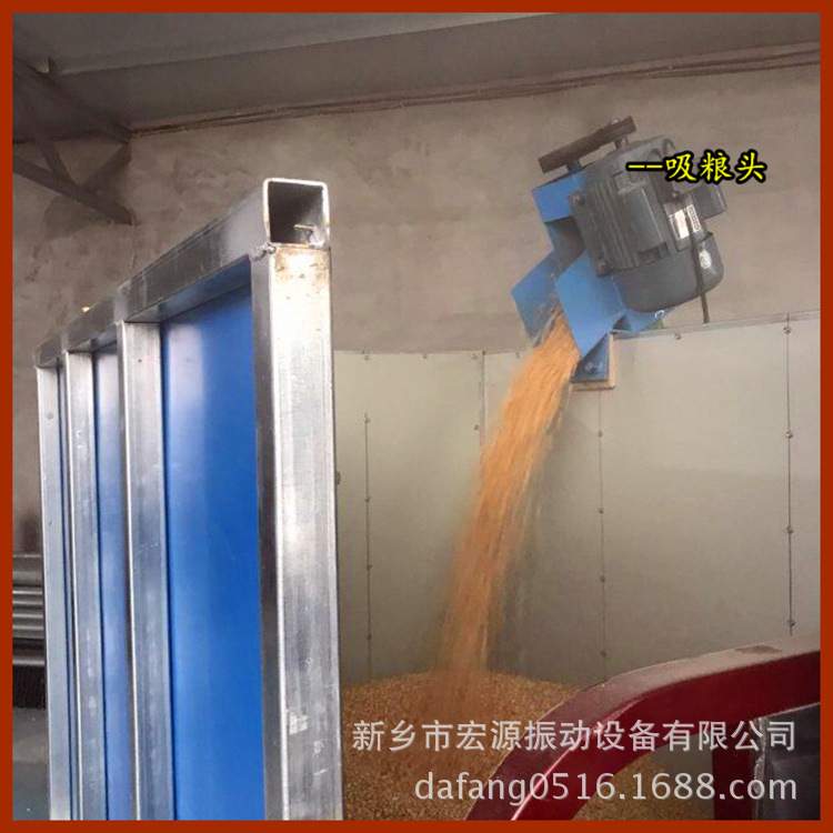 软管吸粮机 自动抽入车中/袋子里 挂车上用6-8吨/h 家用耐磨 视频