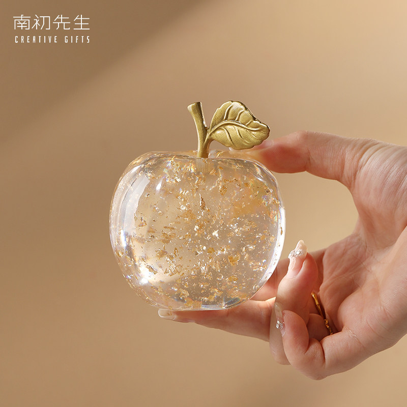 圣诞节金箔铜枝苹果平安果摆件装饰品平安夜日创意礼品送礼送朋友,家居饰品,装饰摆件,淘宝优惠券,粉丝福利购,淘宝优惠卷