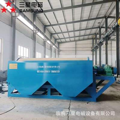 厂家定 做矿山磁选设备铁矿石磁选机 强磁磁选机 永磁筒式磁选机