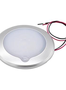 游艇房车改装吸顶灯9-30V无极触控调光 LED灯 白光大号/小号150mm