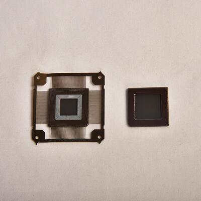 集成电路CQFP封装IC电子元器件黑陶瓷熔封高精密半导体外壳