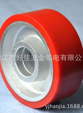 工厂直供150X55mm超重型聚氨脂PU脚轮