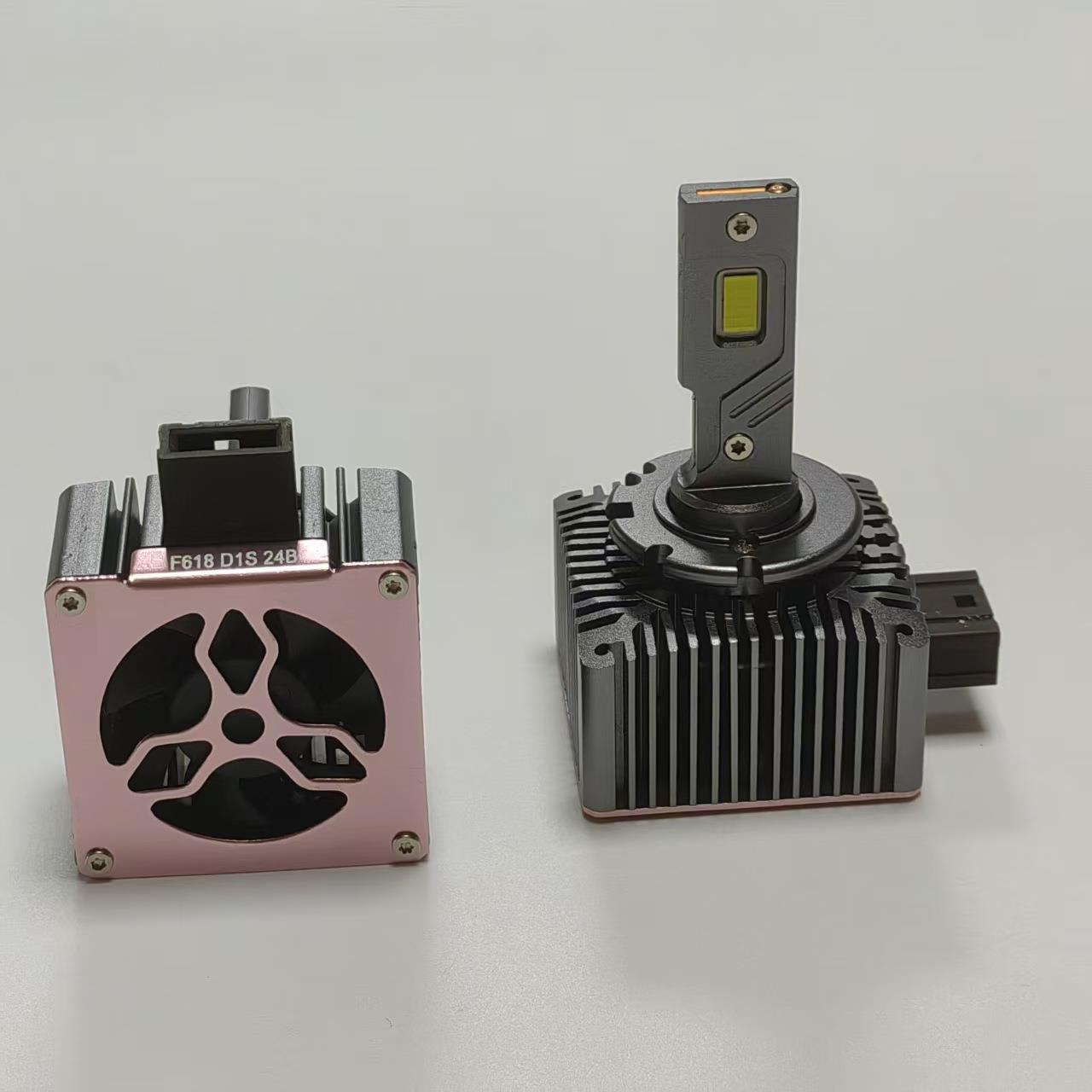 汽车LED大灯D系列D1S D2S/R D3S D4S/R大功率一体直插式D系灯泡