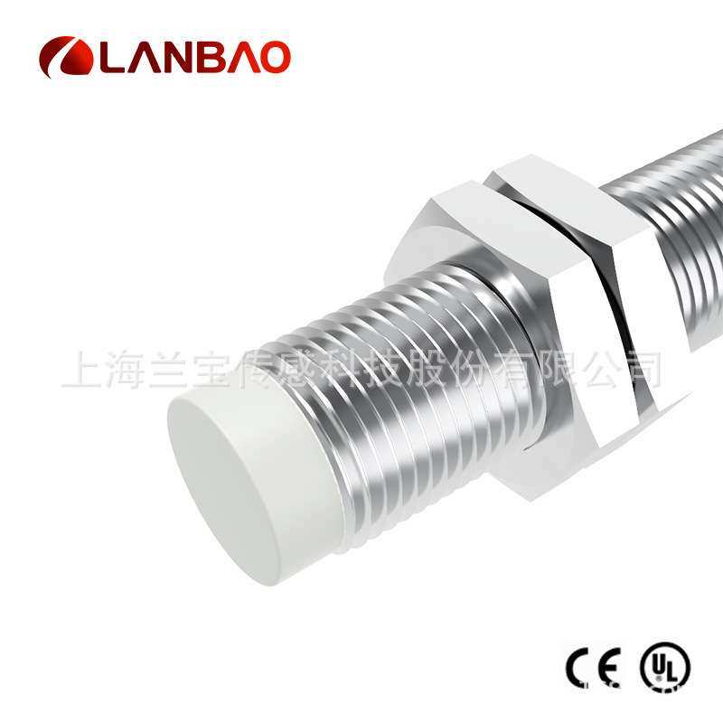 兰宝金属感应器LR12XBN04DPO PNP常开三线8mm M12电感接近开关