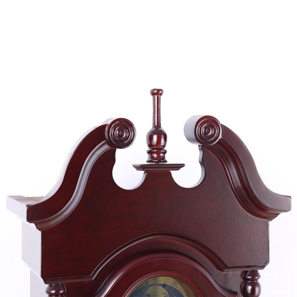 式钟表机械座钟欧式落地钟小型客厅立钟中式复古实木家用钟表