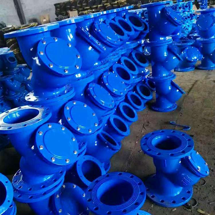Y型管道过滤器GL41H-10Q  DN250自来水管道污水Y型法兰过滤器