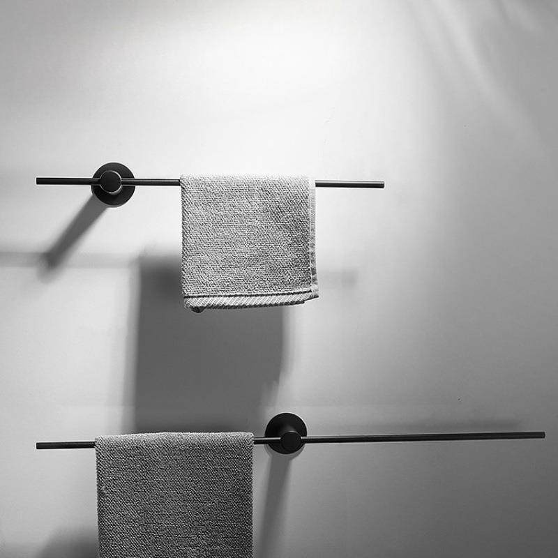 毛巾架单杆卫生间免打孔304不锈钢壁挂浴巾极简浴室凉毛巾置物架,电子元器件市场,集成电路（IC）,淘宝优惠券,粉丝福利购,淘宝优惠卷
