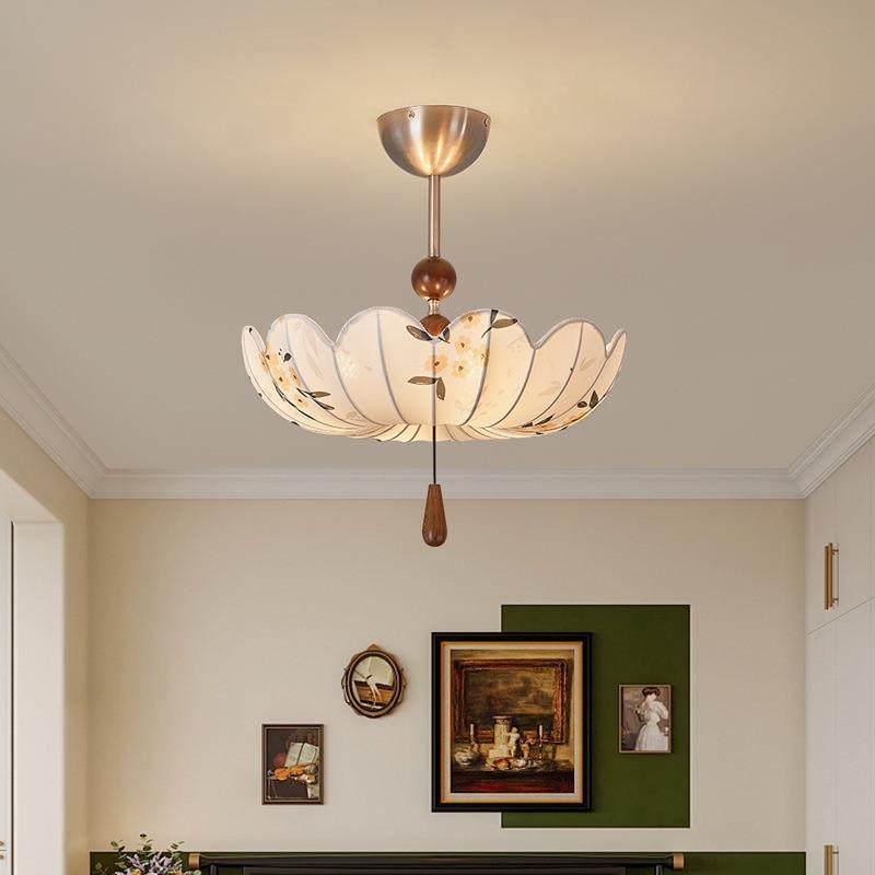 宋氏美学南洋中古繁花卧室吸顶灯花纹布艺法式复古艺术餐厅吊灯,鲜花速递/花卉仿真/绿植园艺,割草机/草坪机,淘宝优惠券,粉丝福利购,淘宝优惠卷