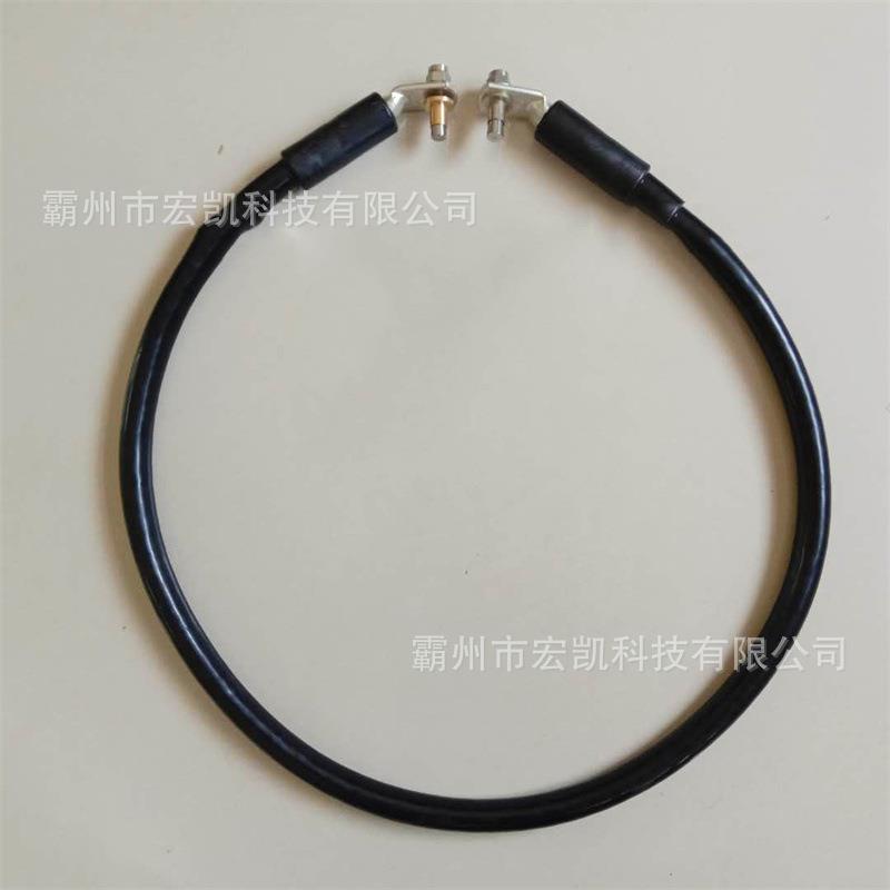 铁路轨道护套道岔跳线施工防混扼流变等阻线铁路连接护套式引接线