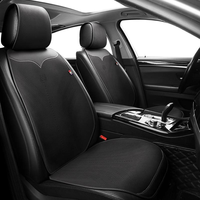汽车坐垫四季通用单片三件套翻毛皮夏天超薄夏季凉座椅垫后排座垫
