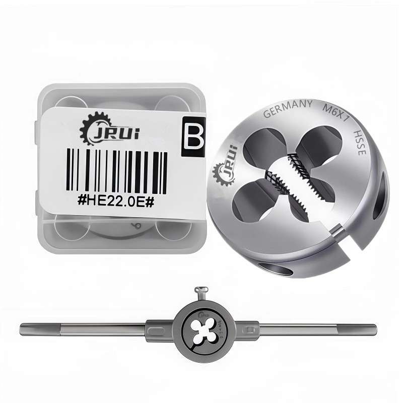 进口JRUI管用可调节板牙G1/8-28 BSP1/4 BSPP3/8 PF1/2英制板牙ZG