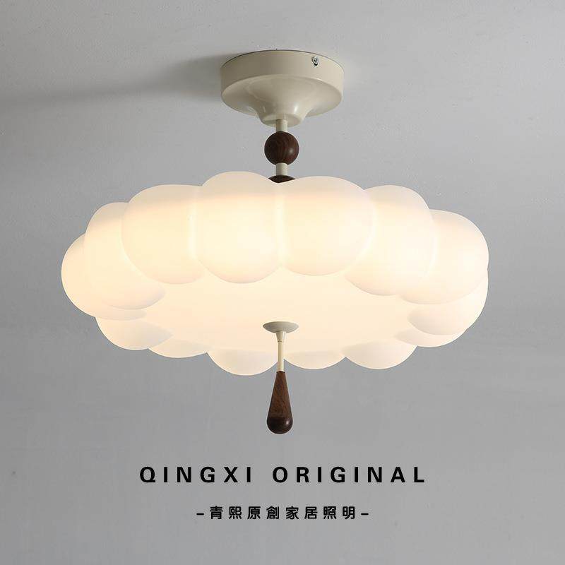 云朵灯美拉德风卧室灯吸顶灯法式中古主卧灯儿童房灯具书房南瓜灯,玩具/童车/益智/积木/模型,毛绒/玩偶/公仔/布艺类玩具,淘宝优惠券,粉丝福利购,淘宝优惠卷