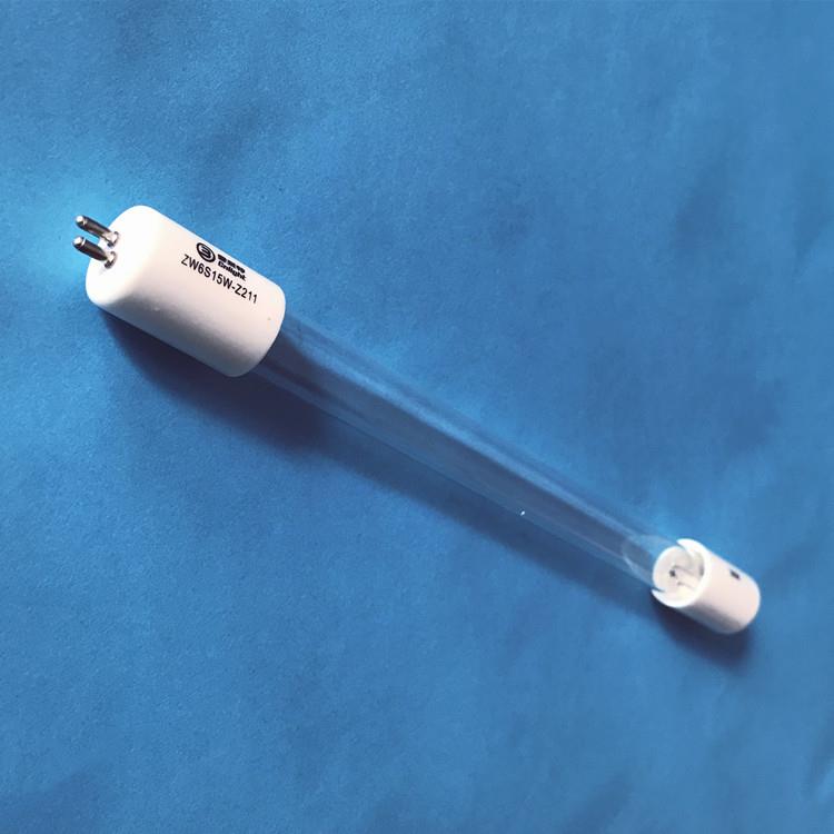 雪莱特 紫外线杀菌灯管 ZW6S15W-Z212 6W消毒柜灯