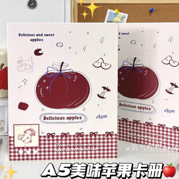 相册照片颜值收纳ins高寸册卡册苹果小卡追星格拍立得一3个四宫A5