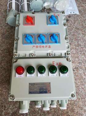 BXK51防爆箱 铝合金防爆按钮控制箱 防爆控制箱 防爆接线箱 浙创