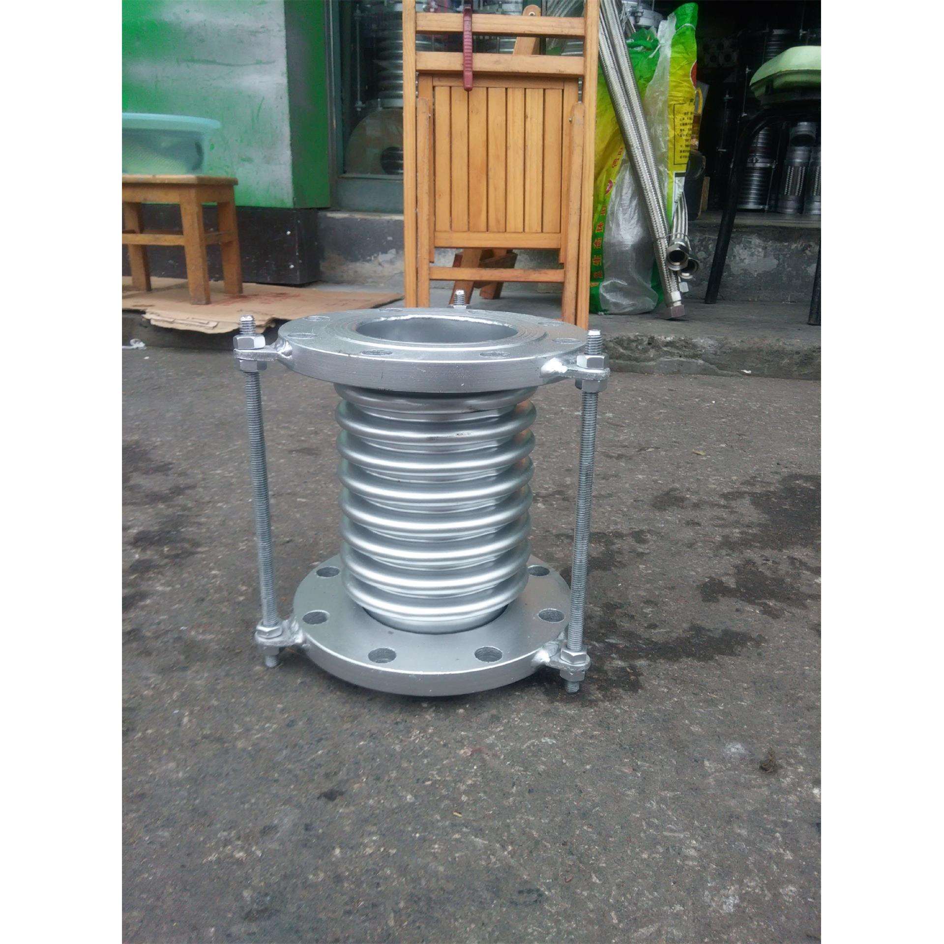 上海淞江九峰冠静大口径补偿器 耐高温波纹膨胀节 法兰式金属软管