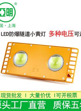 上海亚明LED遂道灯小黄灯100W24V低电压照明灯矿井仓库仓库三防灯