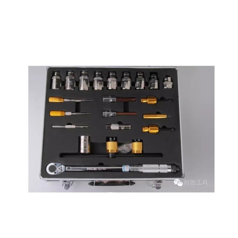 现货直供2025方便使用电喷 CR欧二燃油喷射油泵油嘴拆装测量工具