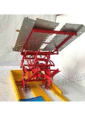 山地丘岭可调节插苗机 农业手摇式水稻插秧机 双行小型秧苗播种机