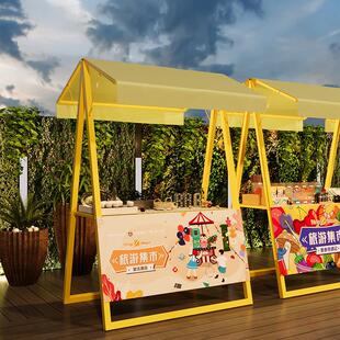 集市移动摊位架风景区旅游景点售卖摆摊架户外展示架夜市活动促销